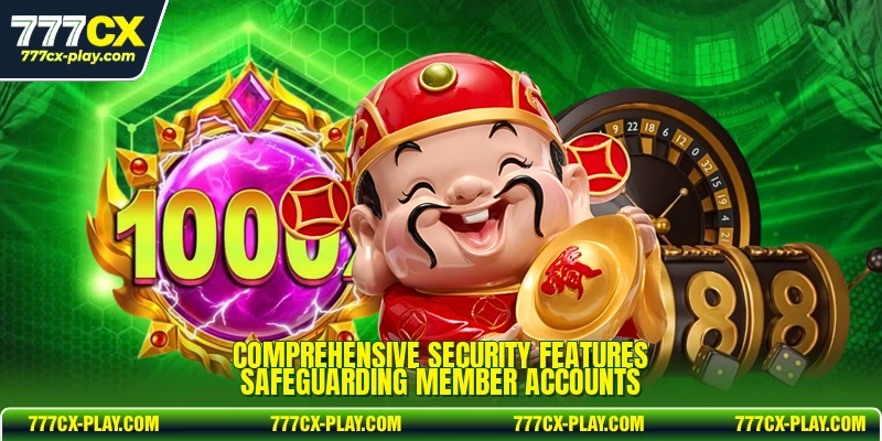 Comprehensive security features safeguarding member accounts