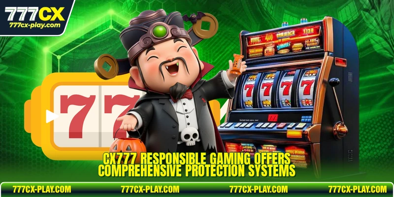 CX777 Responsible Gaming offers comprehensive protection systems