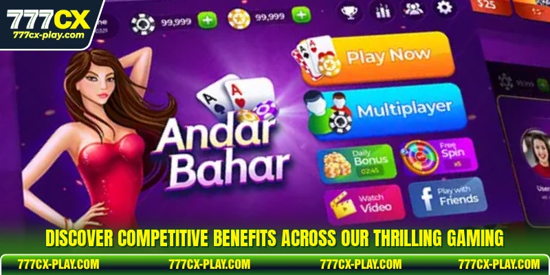 Discover competitive benefits across our thrilling gaming