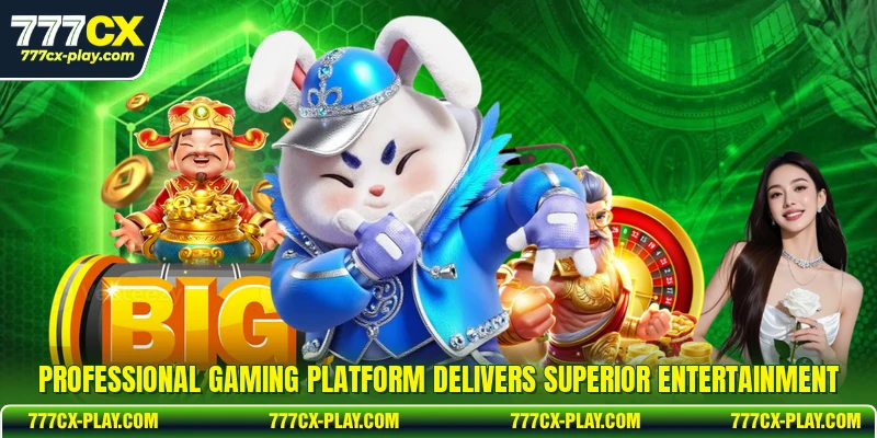 Professional gaming platform delivers superior entertainment