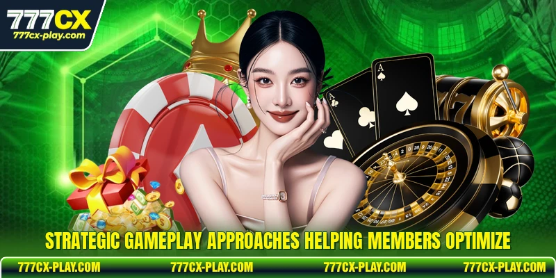 Strategic gameplay approaches helping members optimize