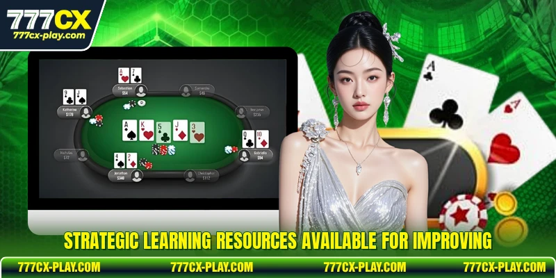 Strategic learning resources available for improving